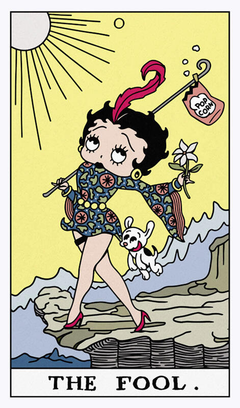 Betty Boop Tarots - The Fool
