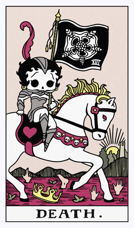 Betty Boop Tarots - Death