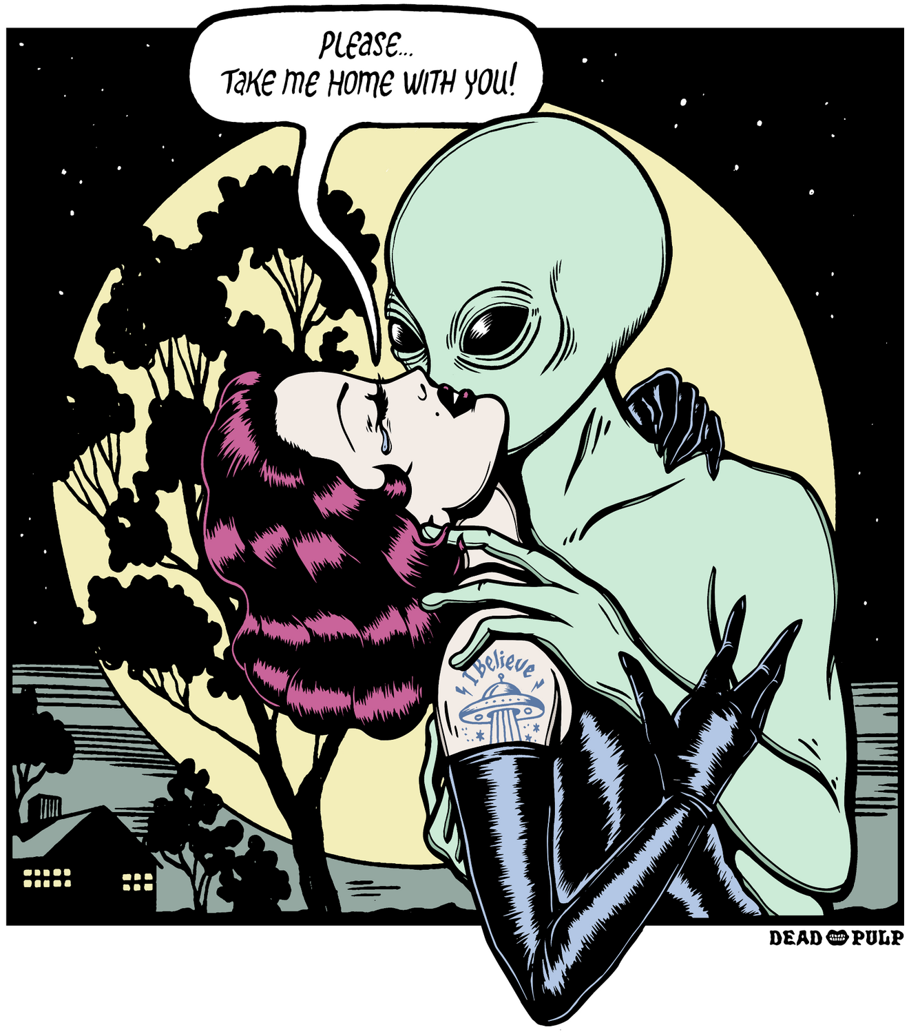 Alien Love - Illustration